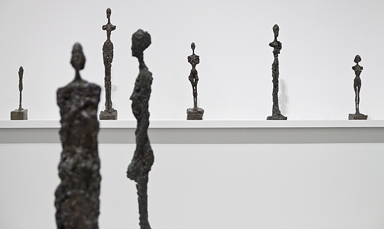 Exposio do escultor suo Alberto Giacometti, a maior retrospetiva do modernista, com cerca de 280 obras