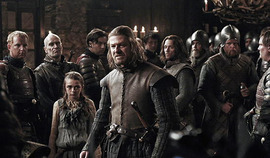 O ator Sean Bean em cena da série "Game of Thrones", da HBO, baseada nos livros de George R.R. Martin