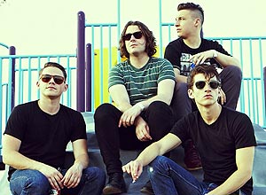 A banda britnica Arctic Monkeys, que toca no segundo dia do festival Lollapalooza