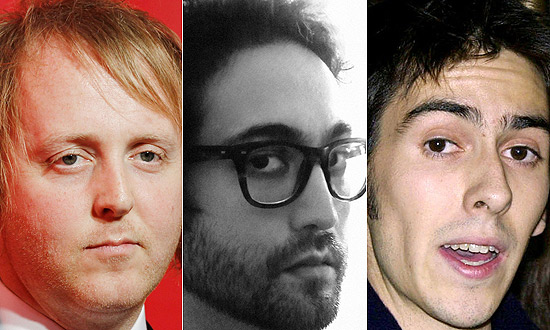 James McCartney, Sean Lennon e Dhani Harrison