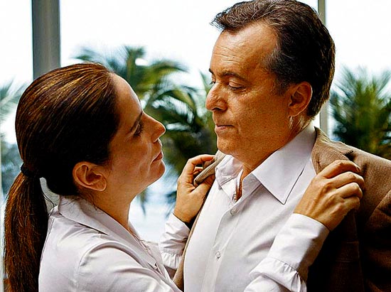 Glória Pires e Tony Ramos em cena do filme "Se Eu Fosse Você 2" (2008), de Daniel Filho 