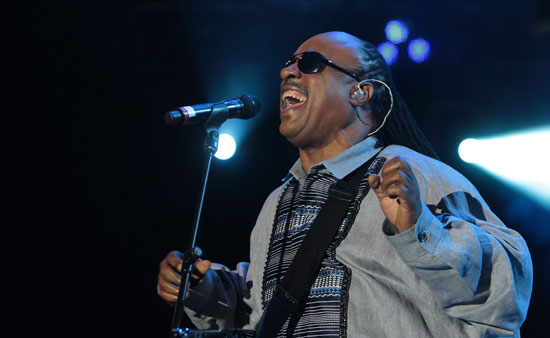 Stevie Wonder canta no penltimo dia do Rock in Rio Lisboa