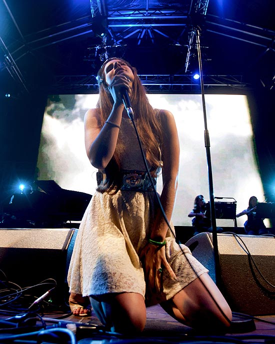 Lana del Rey se apresenta no Snar 2012, em Barcelona