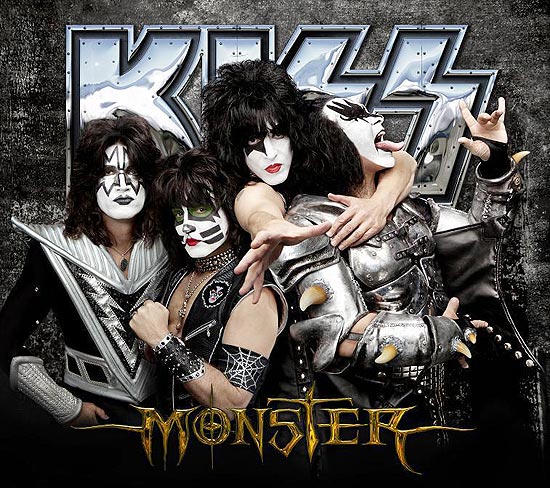 Capa do novo álbum "Monster" da banda Kiss, que se apresenta no Brasil em novembro