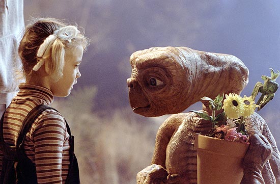 Imagem do filme "E.T. - O Extraterrestre"