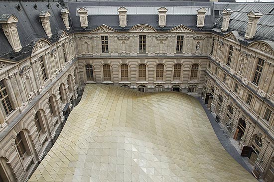 Ala de arte islmica do Louvre, em Paris