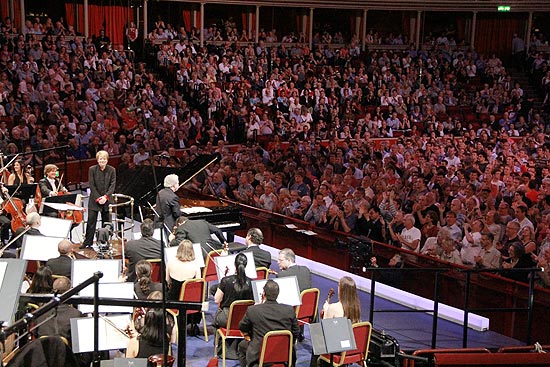 Concerto da Osesp no Royal Albert Hall, em Londres, na última quarta-feira