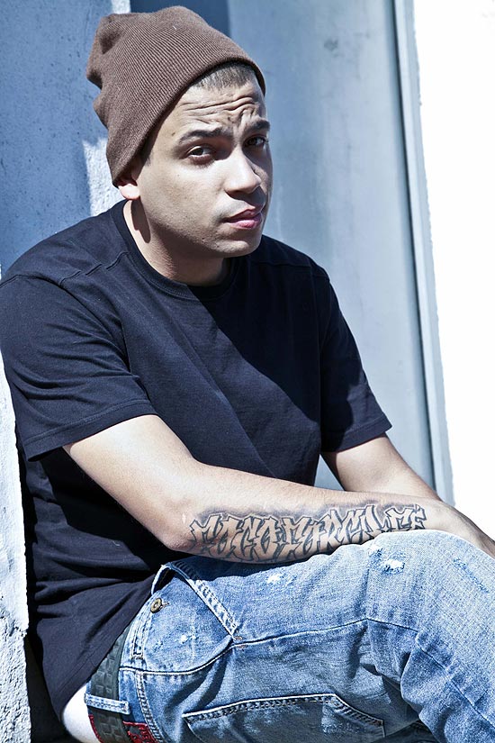 O rapper Projota, que far show de lanamento do DVD "Realizando Sonhos" neste domingo (19), no CCJ