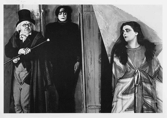 Cena de "O Gabinete do Dr. Caligari" (1919), de Robert Wiene