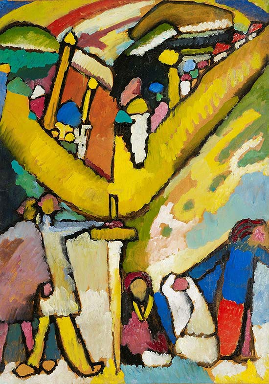 "Estdio para Improvisao 8", do artista russo Wassily Kandinsky, pode alcanar at US$ 30 milhes em leilo