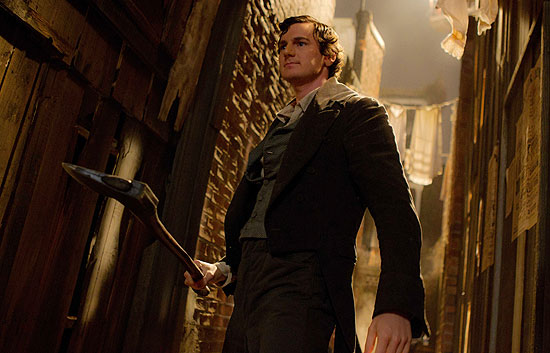 Benjamin Walker como Abraham Lincoln, presidente dos EUA e caador de vampiros