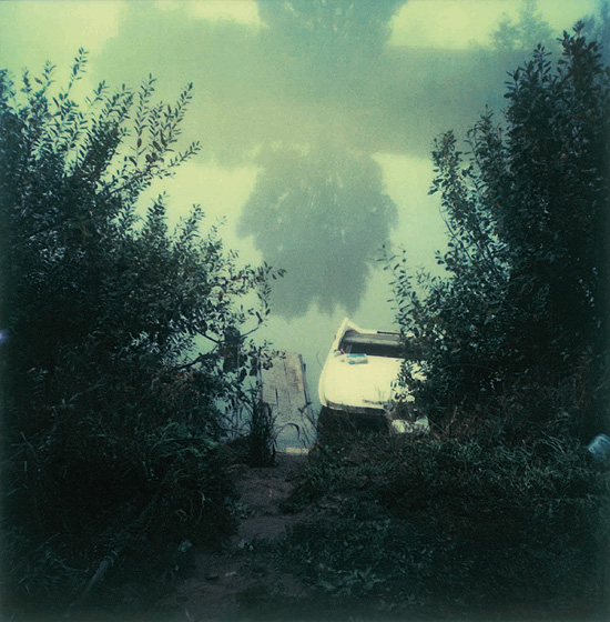 Polaroide do russo Andrei Tarkvski 
