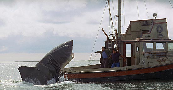 Cena do clssico "Tubaro", de Steven Spielberg