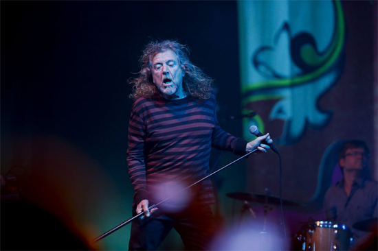 Robert Plant, ex-Led Zeppelin, em show em São Paulo em 2010