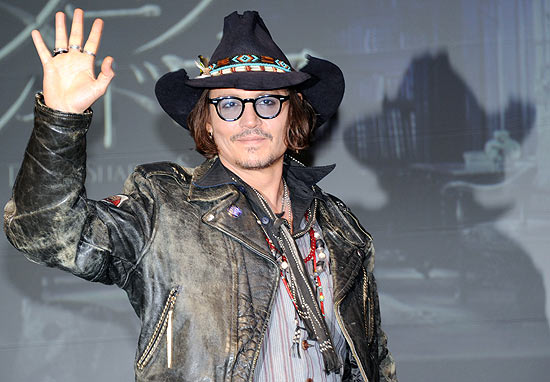 O ator Johnny Depp