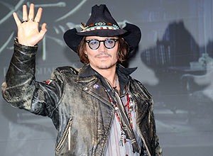 O ator americano Johnny Depp