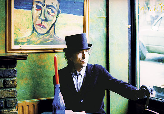 O msico Bob Dylan em fotografia de Ana Mara Vlez-Wood