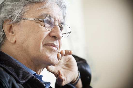 Caetano Veloso, durante entrevista em hotel no Leblon, na sexta passada 