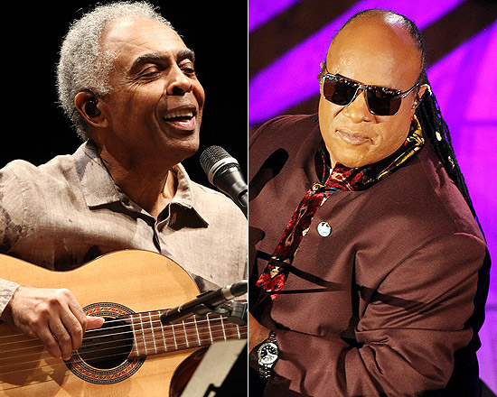 Gilberto Gil e Stevie Wonder vão se apresentar juntos em show de Natal, em Copacabana, no Rio
