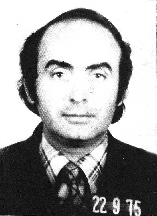 Vladimir Herzog em 1975, ano em que morreu no DOI-Codi
