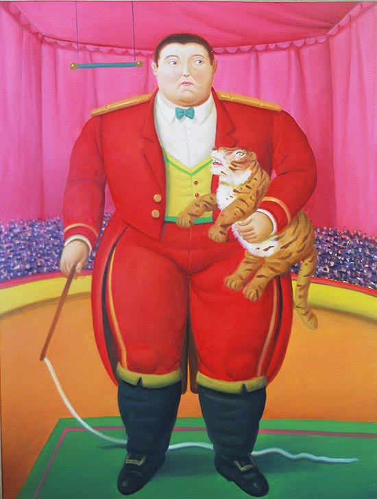 "Domador," obra de Fernando Botero