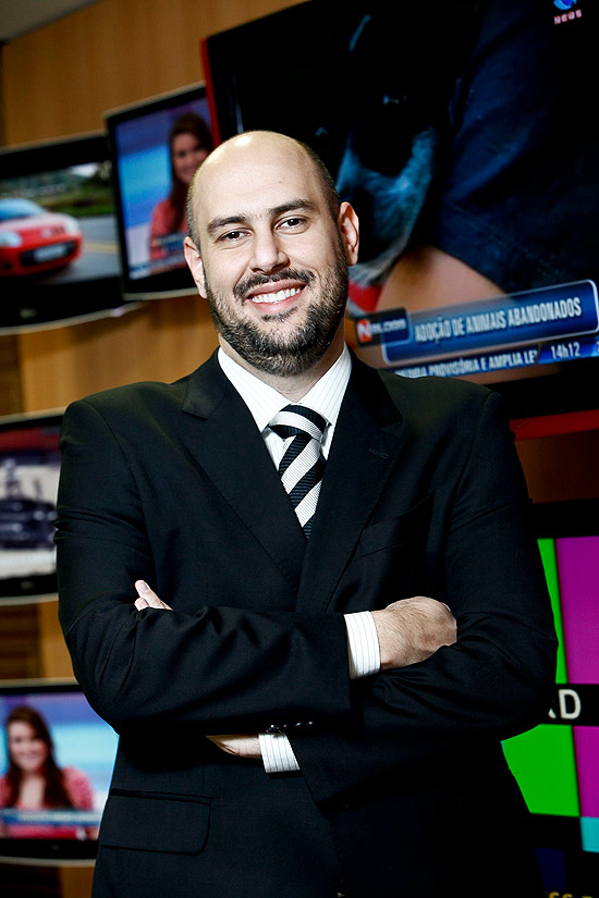 Douglas Tavolaro, vice-presidente de jornalismo da Record