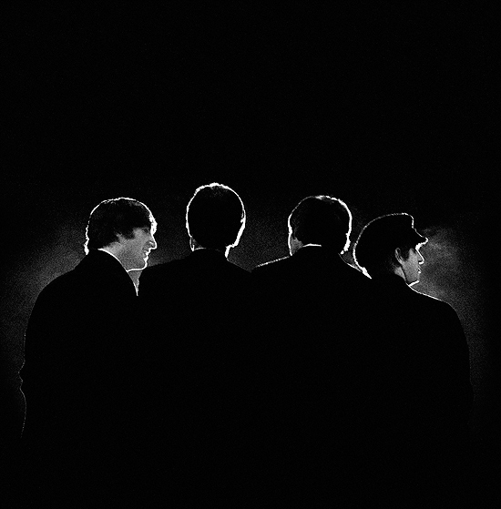 Os Beatles durante primeira turn pelos Estados Unidos, em 1964
