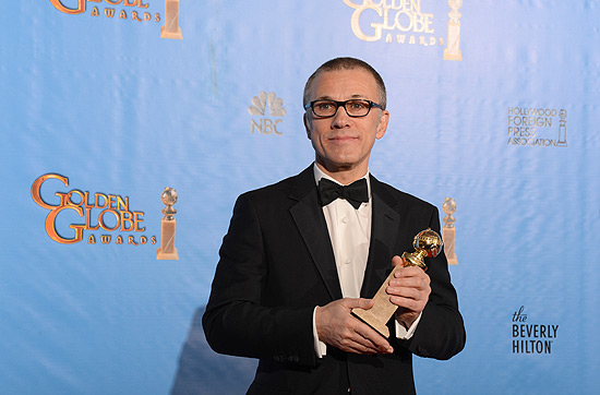 Cristoph Waltz vence novamente o Globo de Ouro como melhor ator coadjuvante