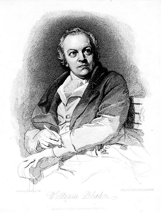 Gravura do poeta britnico William Blake