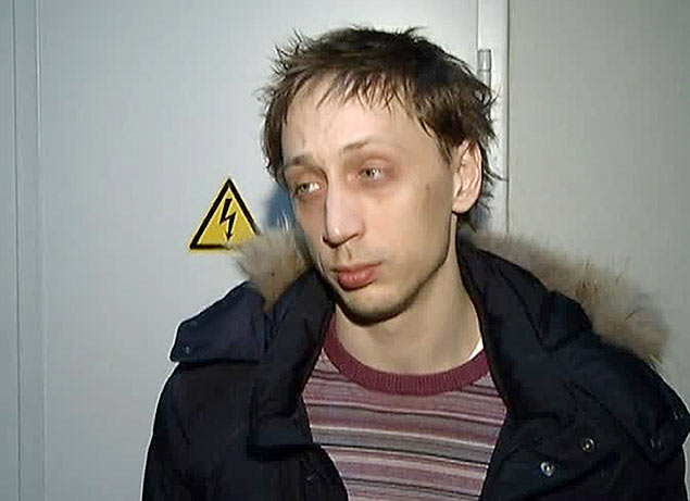 O ex-bailarino Dmitrichenko, que teria planejado o ataque ao diretor artstico do Bolshoi com cido; ele foi detido no ltimo dia 5