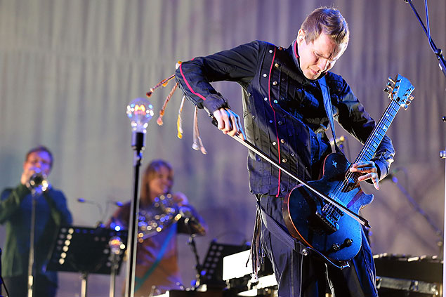 Show da banda islandesa Sigur Rs na Frana, em 2012