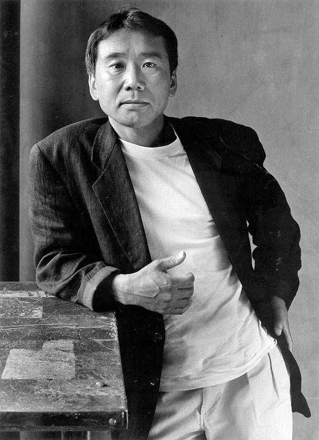 O escritor japonês Haruki Murakami 