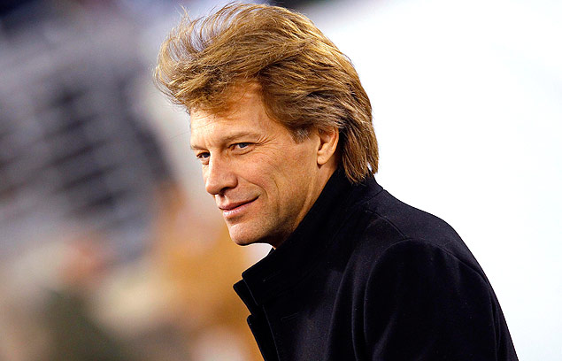 O msico Jon Bon Jovi, lder da banda que toca em setembro no Brasil