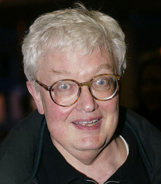 O crtico de cinema Roger Ebert, em imagem de 2003