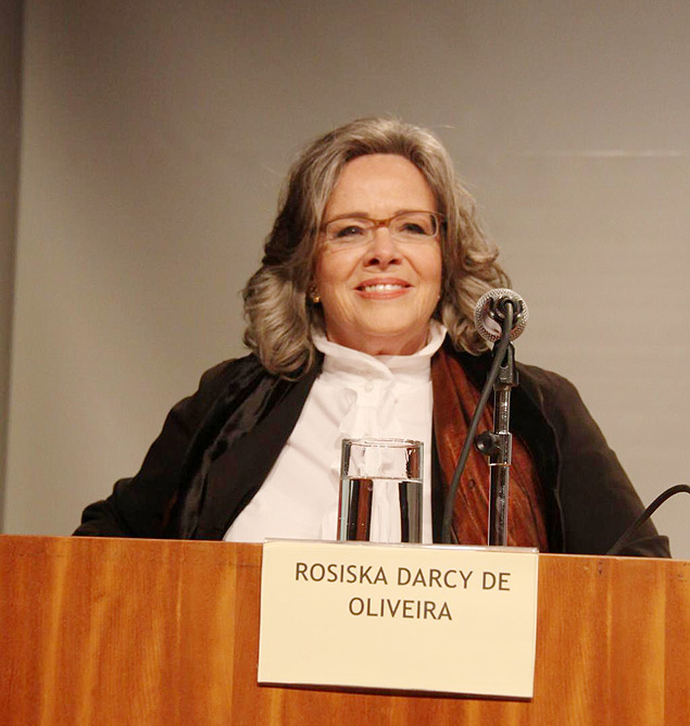 A escritora Rosiska Darcy de Oliveira