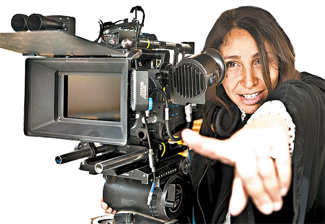 A saudita Haifaa Al Mansour, diretora e roteirista de 