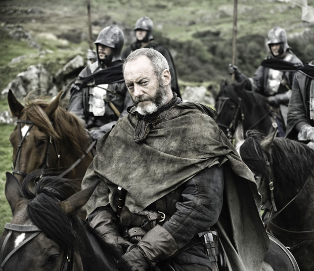 O ator Liam Cunningham em cena da srie "Game of Thrones"