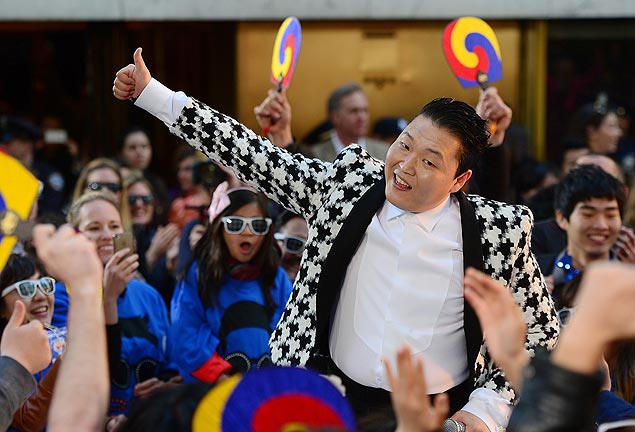 O rapper sul-coreano Psy
