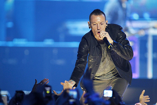 Chester Bennington, o vocalista do Linkin Park