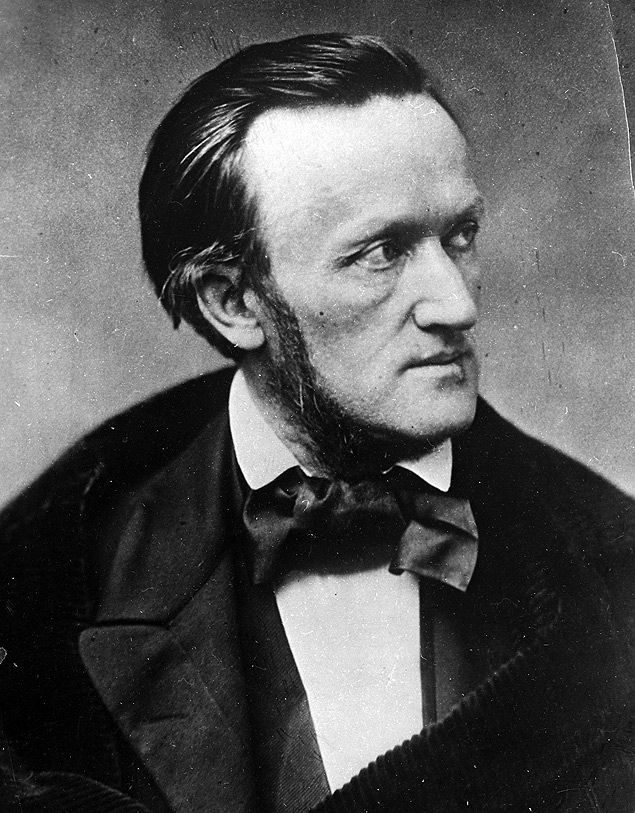 O compositor alemão Richard Wagner (1813-1883)