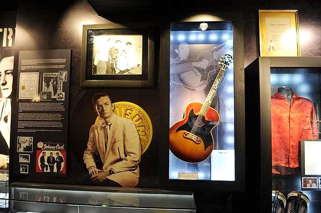Violo em exibio no Museu Johnny Cash, em Nashville, Tennessee (EUA)