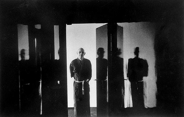 Michel Foucault em foto do escritor e fotgrafo Herv Guibert de 1981, dois anos aps seminrio sobre neoliberalismo