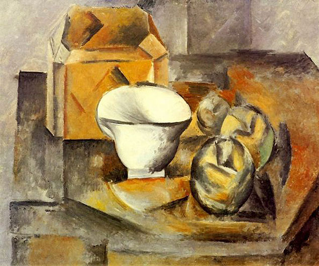 ""Compotier et tasse", obra de 1909 de Pablo Picasso