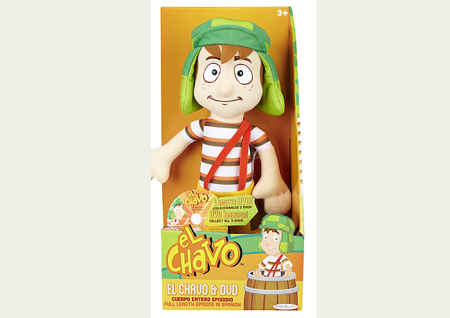 Brinquedo da srie "Chaves" que comear a ser vendido nos EUA
