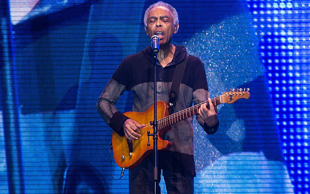 Gilberto Gil no show de abertura da Flip 2013 
