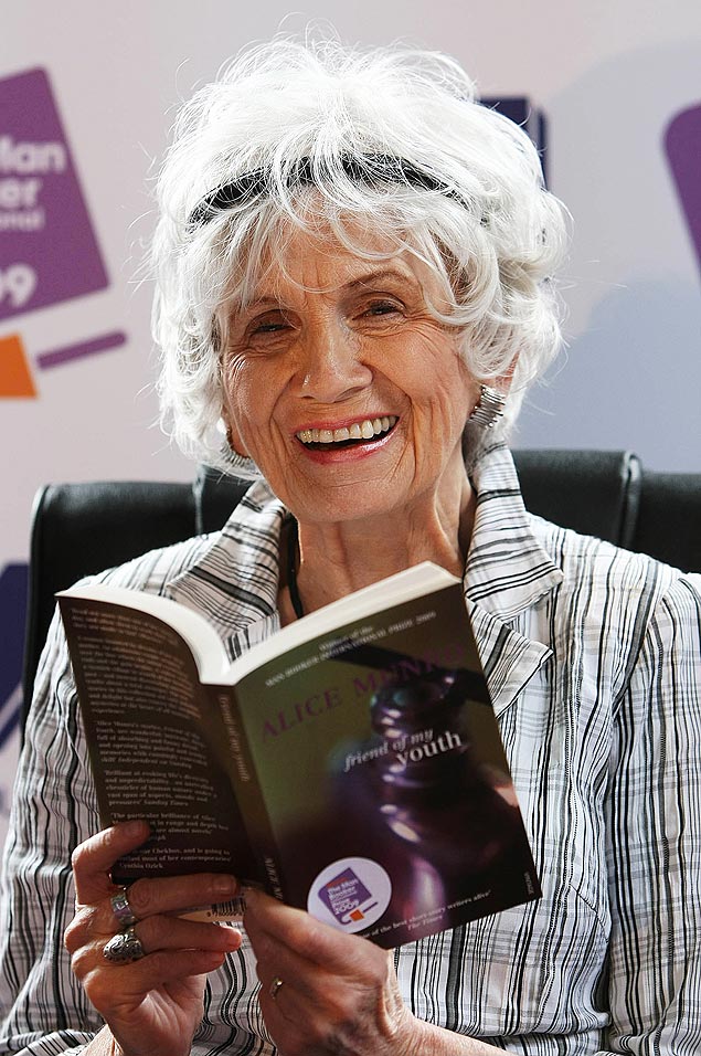 A autora Alice Munro, em imagem de 2009