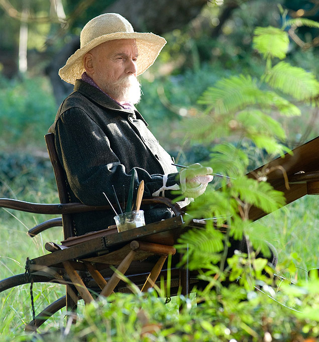O ator Michel Bouquet interpreta o pintor impressionista Pierre-Auguste Renoir em filme