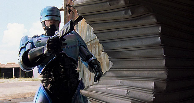 O RoboCop original, do filme de fico cientfica de 1987, dirigido por Paul Verhoeven