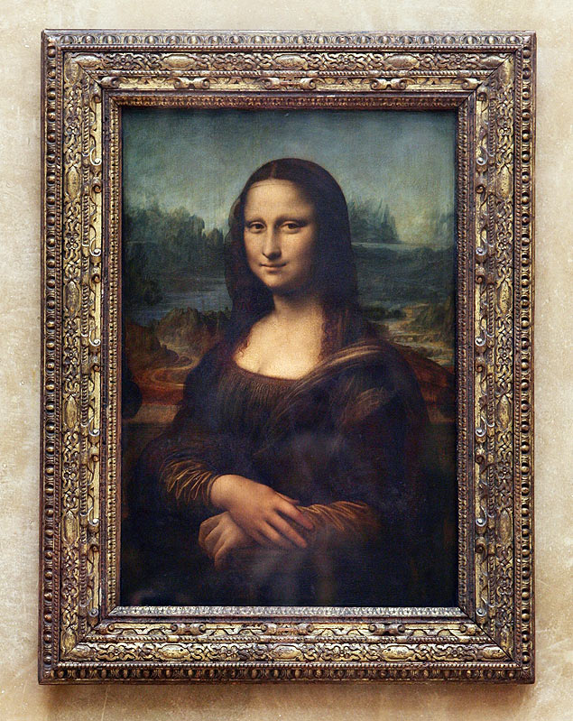 O quadro 'Mona Lisa', de Leonardo da Vinci