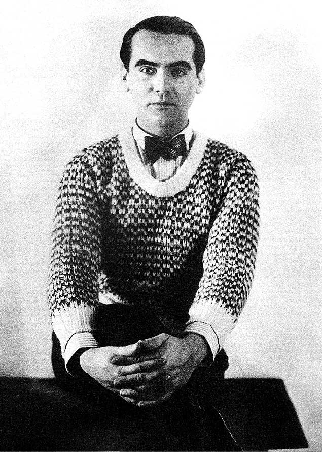 O poeta e dramaturgo Federico Garca Lorca [1898-1936] em retrato de 1931